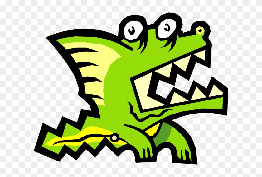 Cartoon Of Little Green Dragon - Cartoon #883032