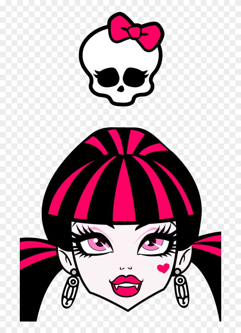 Monster High - Girly Skull Shower Curtain #883341