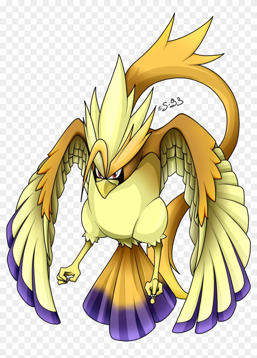 Mega Pidgeot Shiny By Shadowa 93 - Cartoon #883655
