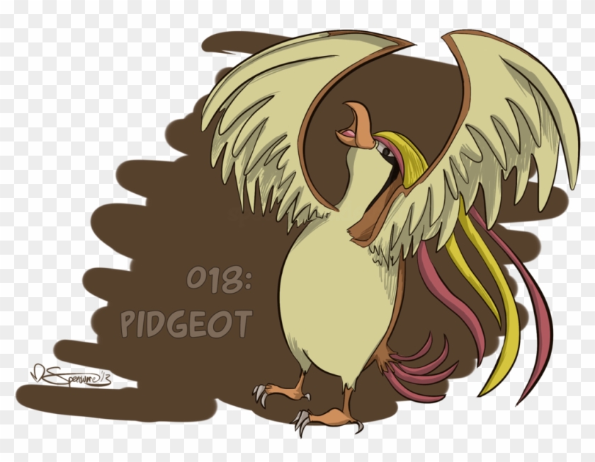 Pidgeot By Speedvore - Cartoon #883731