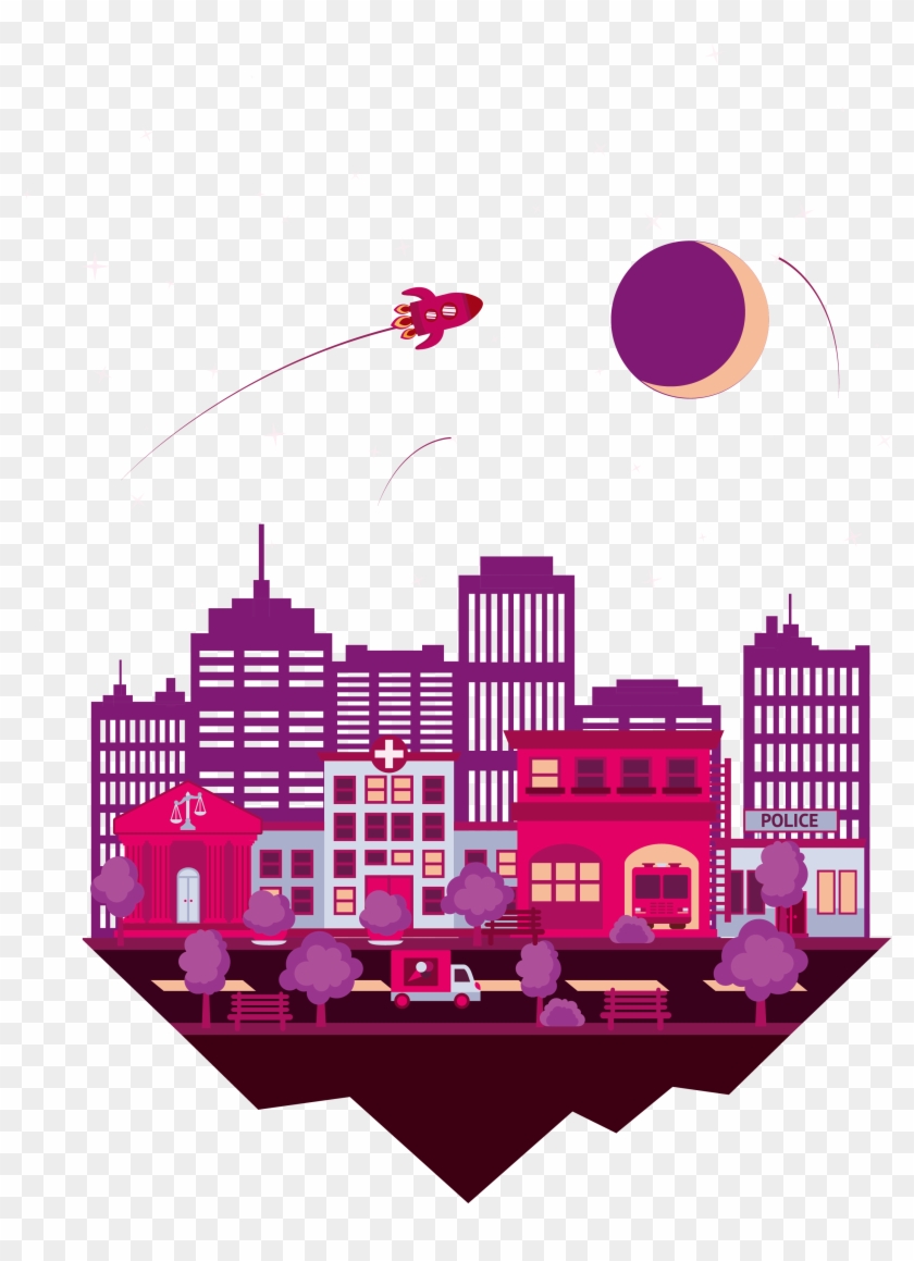 Housing Graphic Design Architecture - Euclidean Vector #883824