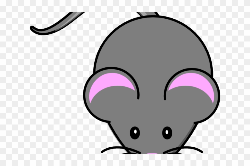 Mice Clipart Nose - Imagen De Un Raton Gris #883884