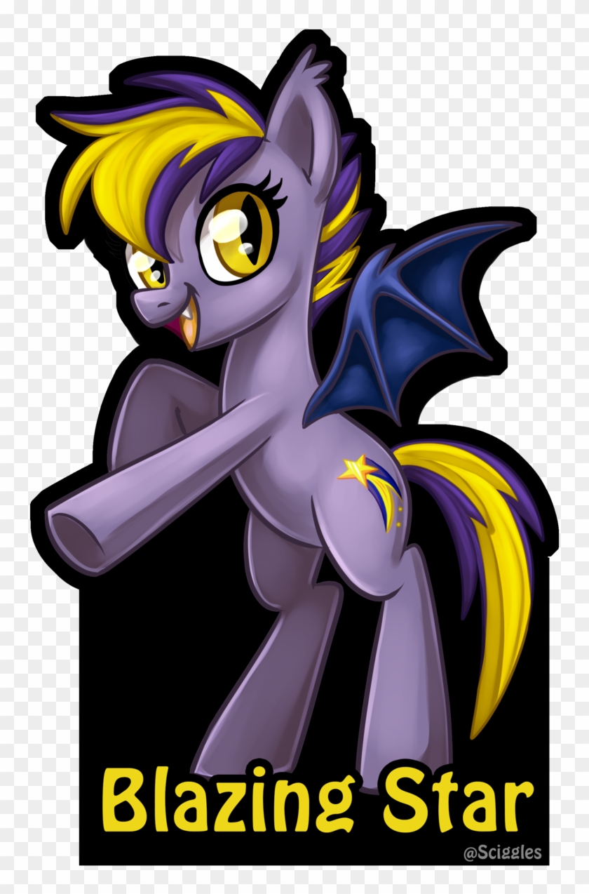 Sciggles, Bat Pony, Cute, Fangs, Female, Mare, Oc, - Mlp Pony Bat Template #884057