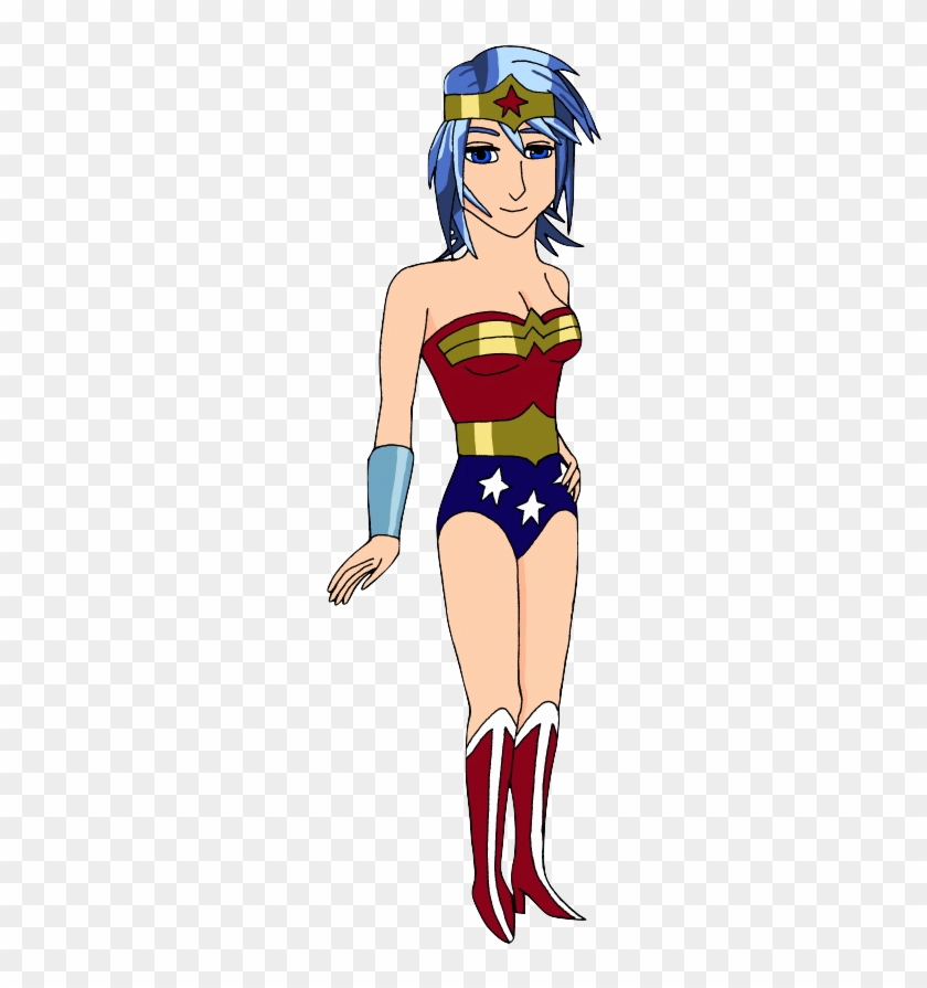 Aqua As Wonder Woman By Renthegodofhumor - Cartoon #884302