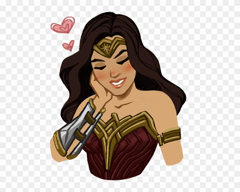 Wonder Woman Messages Sticker-3 - Wonder Woman Fan Art #884329
