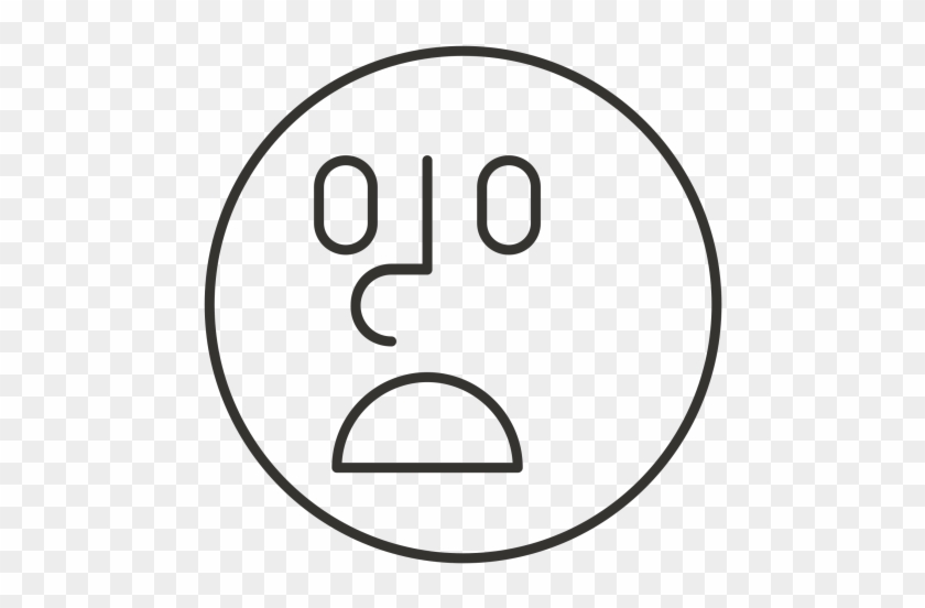 Shame, Amaze, Emoji, Face, Bad Icon - Skeptical Icons #884551