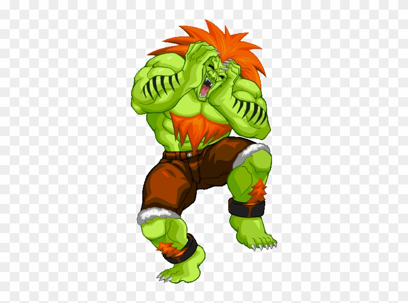Blanka - Blanka Street Fighter Gif #884865