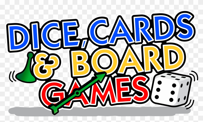 Dice, Cards & Board Games - Board And Card Games Clip Art #884870