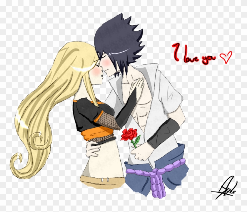 Sasuke And Yuuki By Applelove-chan - Cartoon #885246