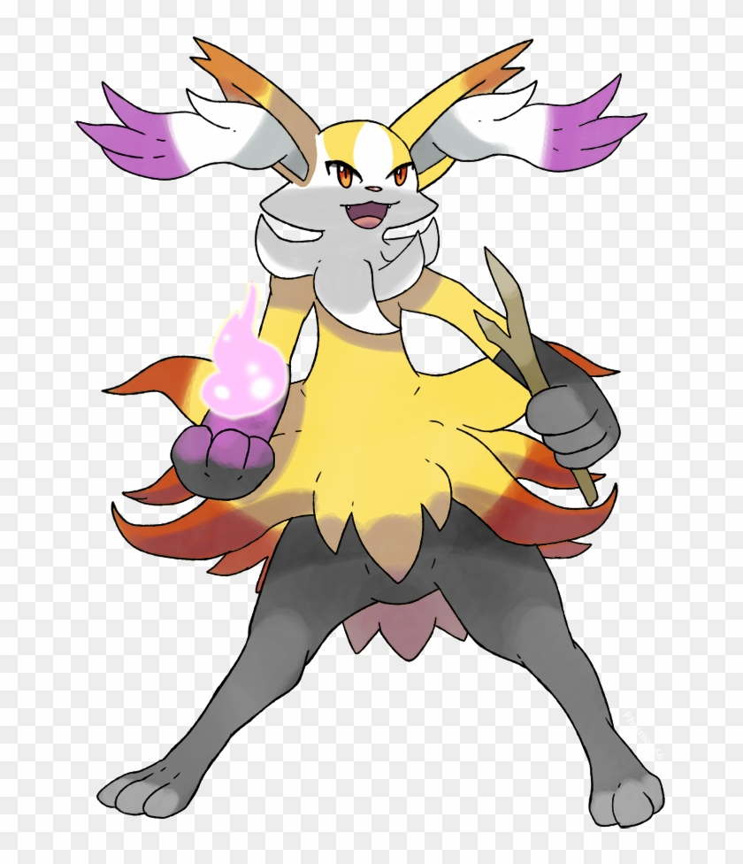 Fennekin Evolution - Manga #885582