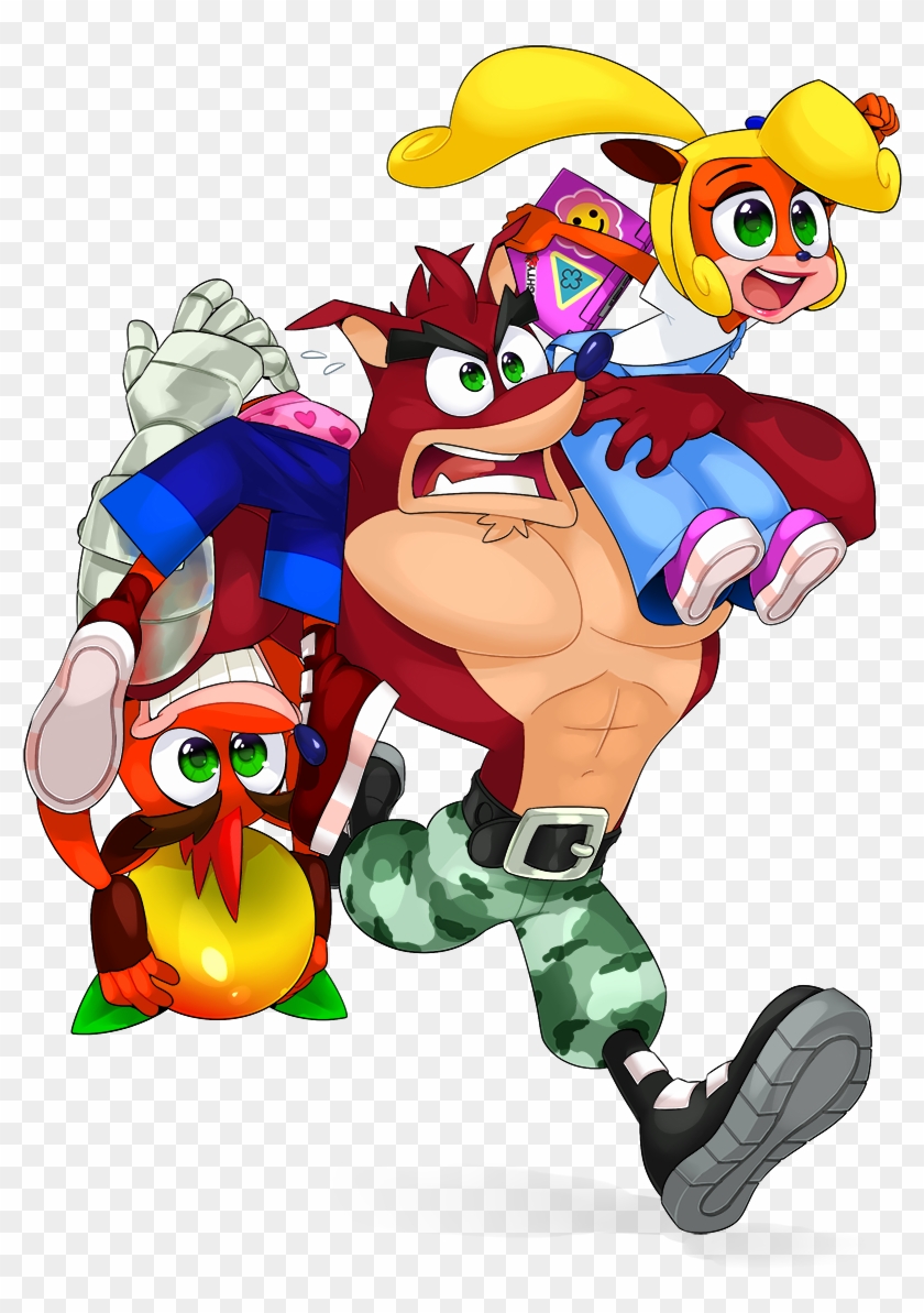 Run Bandicoot, Run By Yapwee - Coco And Crunch Crash Bandicoot #885701