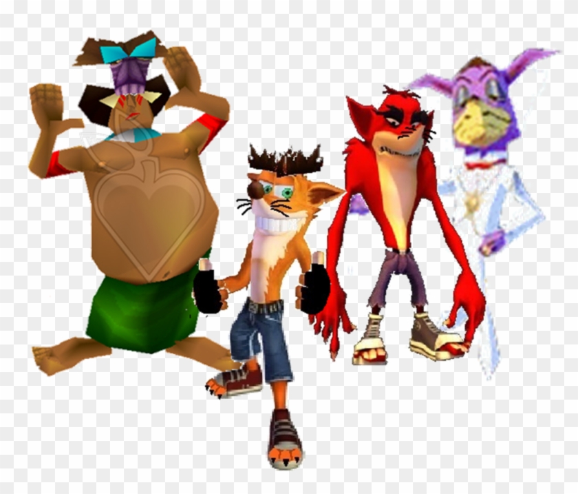Crash Bandicoot Anti-heroes By Bandidude - Crash Bandicoot Papu Papu #885739