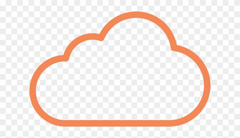 Saas Cloud - Cloud Orange #885754