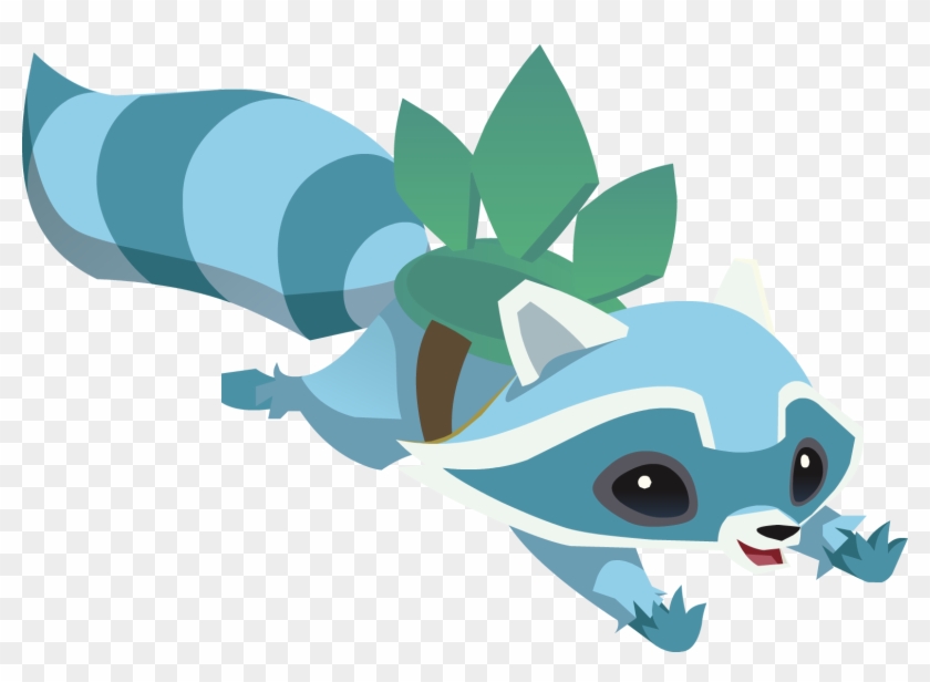 Blue Raccoon - Portable Network Graphics #886336