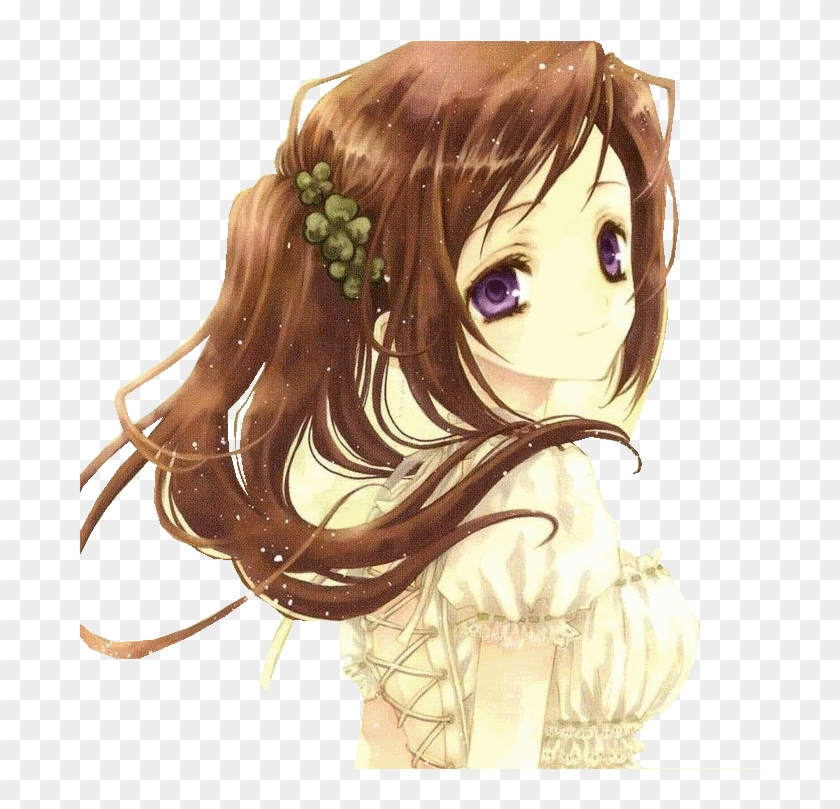 Image - Anime Girl With Brown Hair #886465