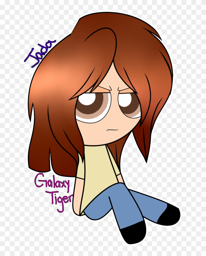 Collab With Galaxy Tiger By Jada The Artist - Cartoon #886513