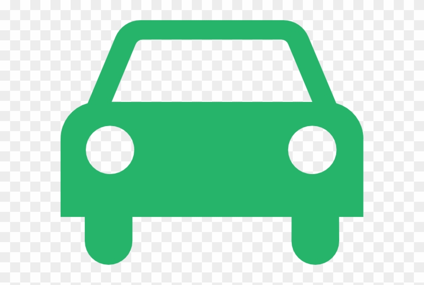 Green Car Outline Clip Art - Taxi Logo White #886719