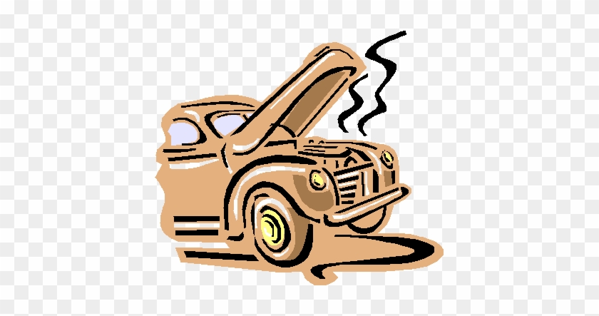 Ugly Car Cliparts - Broken Down Car Clipart #887044