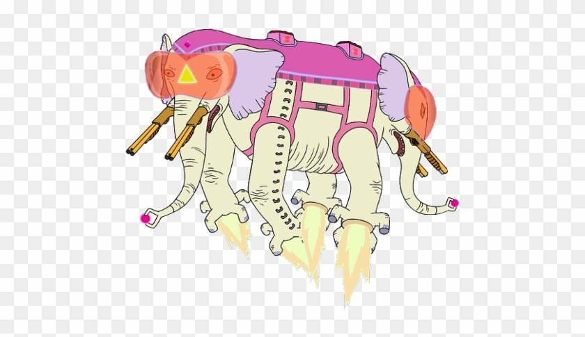 Julius Caesar Clipart Elephant - Ancient Psychic Tandem War Elephant #887194