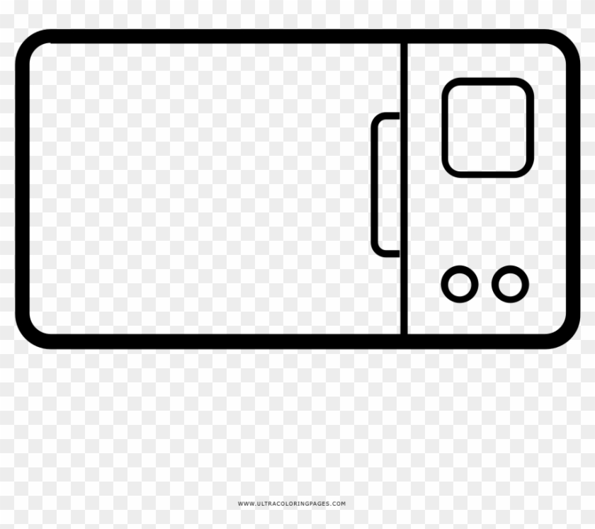 Microwave Coloring Page - Drawing #887242