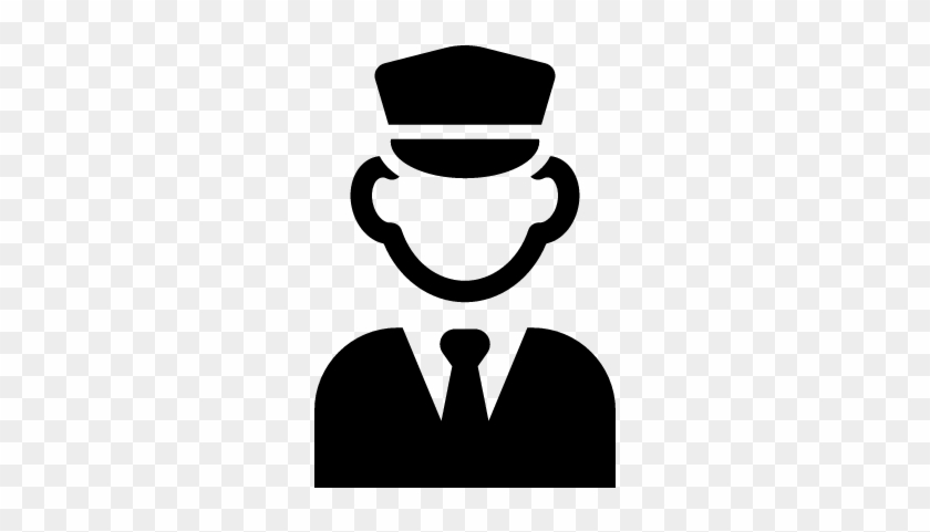 Security Guard Vector - Security Guard Logo Png #887334