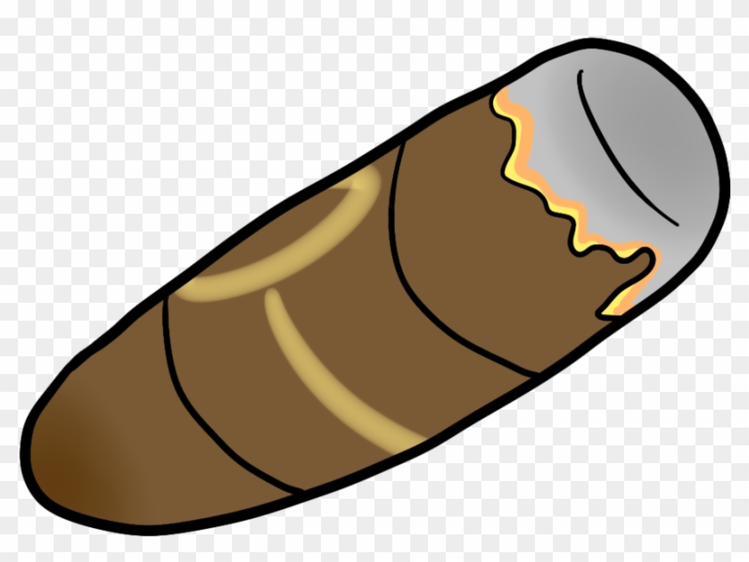Cigar By Scootbumps - Cartoon Cigar Png #887535
