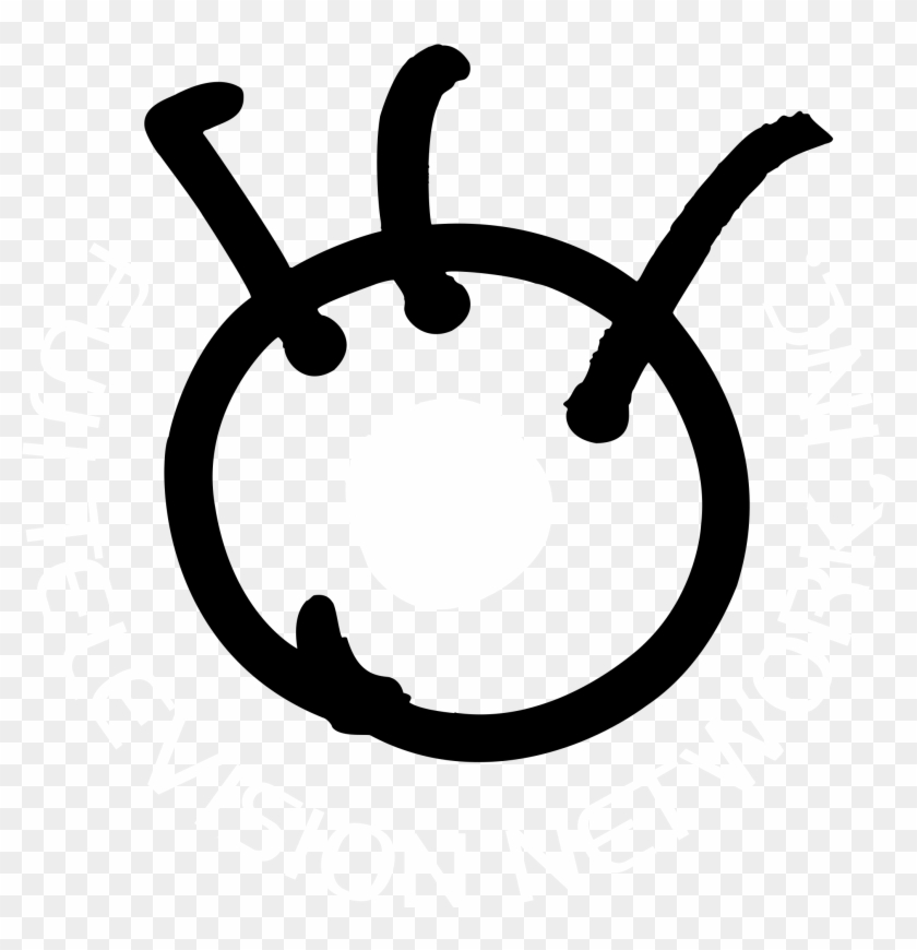 Fuji Television Network Logo Black And White - Super Mario Bros All Night Nippon #887971