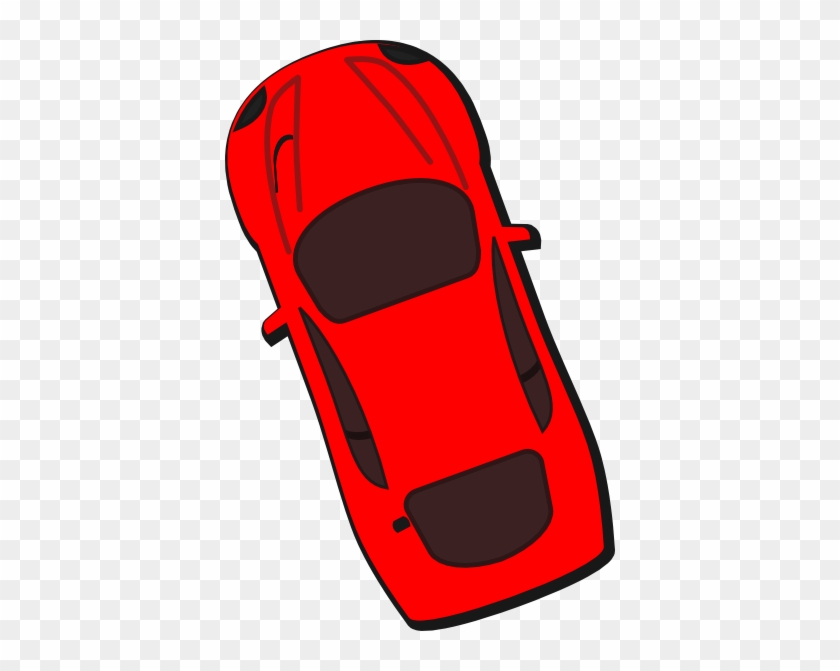 Red Car Top View 110 Clip Art At Clker Com Vector Clip - Icon #888737