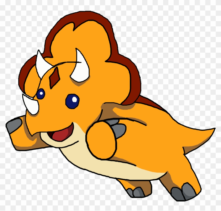 Chomp Dinosaur King By Asuma17 Chomp Dinosaur King - Dinosaur King Triceratops Baby #888782