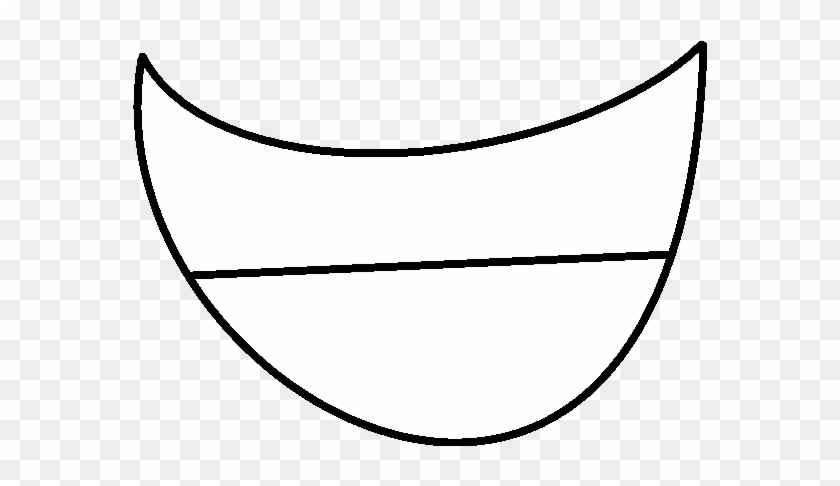 Mouth Teeth Smile - Crescent #888999