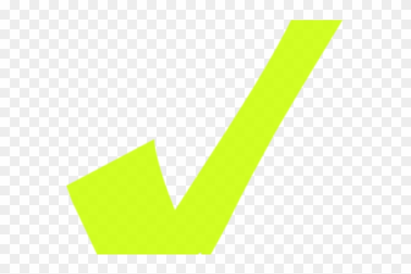 Check Clipart Yellow Green - Darkness #889607