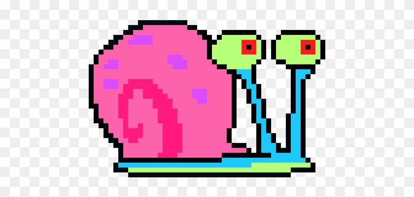 Gary The Snail - Gary The Snail Pixel Art #889638