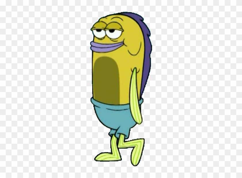 Nat Peterson Full Body - Yellow Fish From Spongebob #889708
