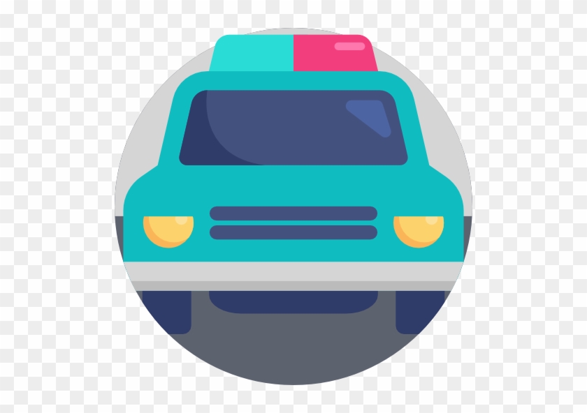 Police Car Free Icon - Police Car Free Icon #890013