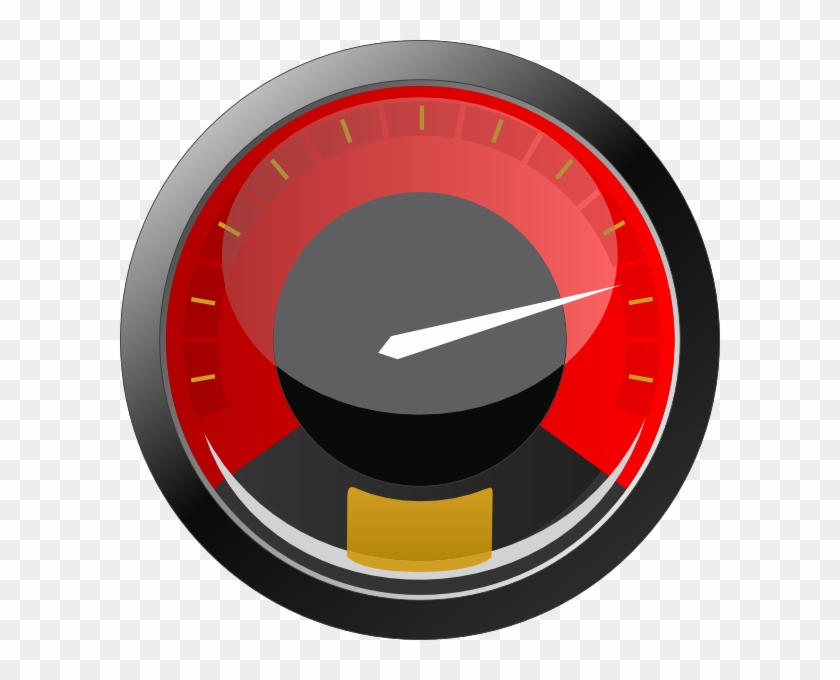 Speedometer 3 Clip Art At Clker Com Vector Clip Art - Speedometer Icon #890044