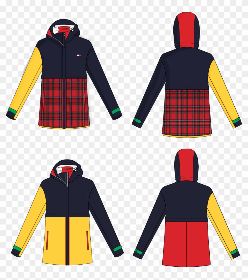 Plaid Tech Jacket (1 - Tommy Hilfiger Ibm Fit #890116