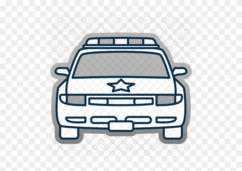 Police Car Icon - Car #890163