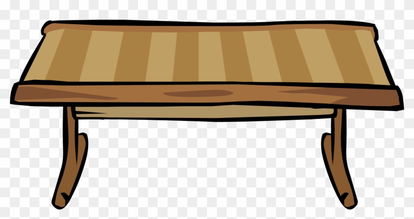 Bench Clipart Club Penguin - Table Club Penguin Wikia #890178
