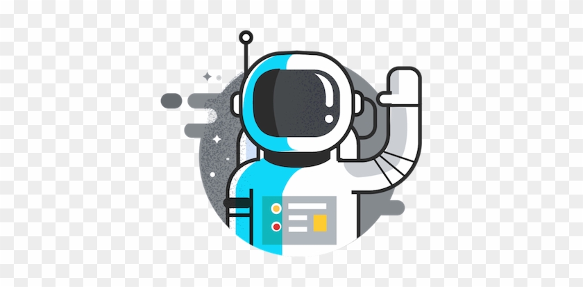 Astronaut Illustration - Cryptocurrency #890355