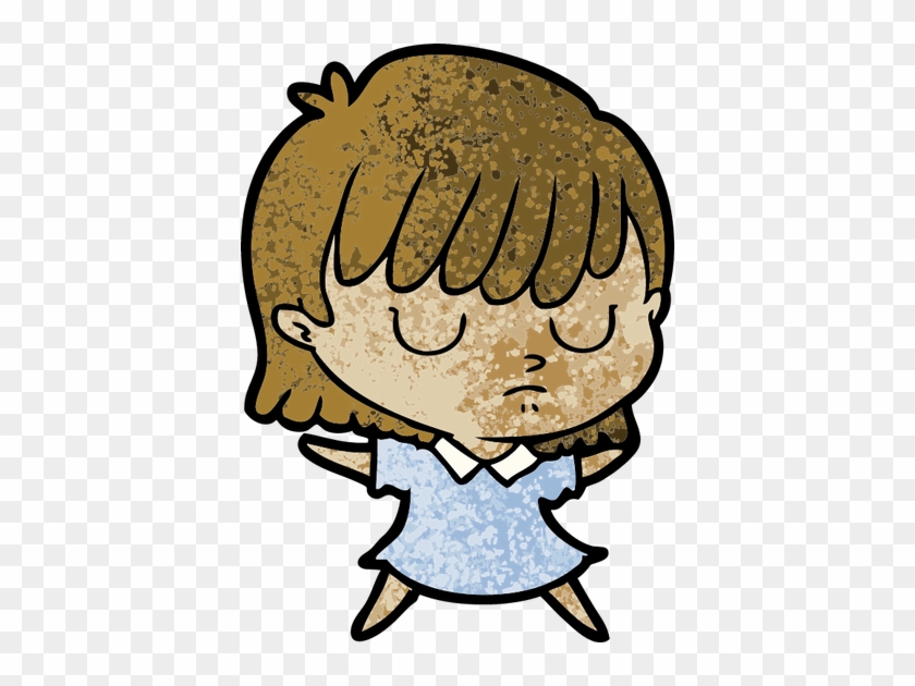 Cartoon Woman Character - Drawing #890849