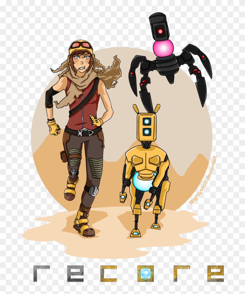 Fanart By Deviant Artist Mightyskoll - Recore #890880