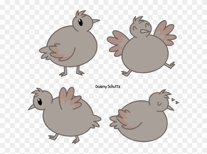 Chibi Solitary Tinamou By Daieny - Solitary Tinamou #890996