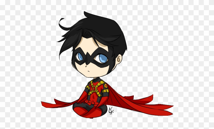 Tim Drake By Cassperclearie - Tim Drake Robin Chibi #891024