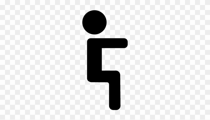 Sitting Man Vector - Sitting Man Icon #891091