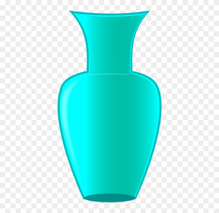 Blue Vase Vector Clipart Png Images - Vase Vector Png #891459