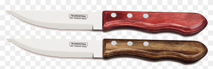 Steakmesser Churrasco - Conjunto Para Churrasco Tramontina Jumbo Vermelho - #891584