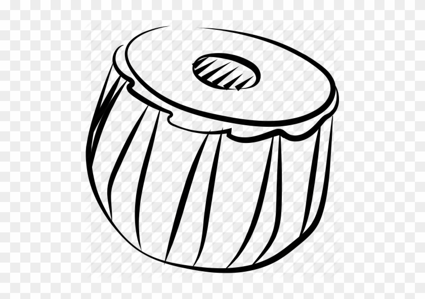Drum Clipart Tabla - Outline Images Of Tabala #892070
