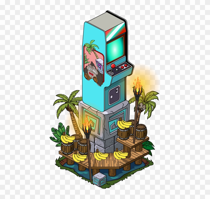 Monkey Kong Arcade Machine - Illustration #892269