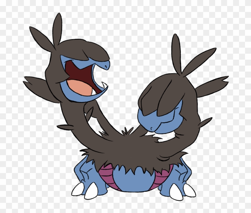 Pokemon Black & White Cartoon Fan Art Clip Art - Zweilous #892420