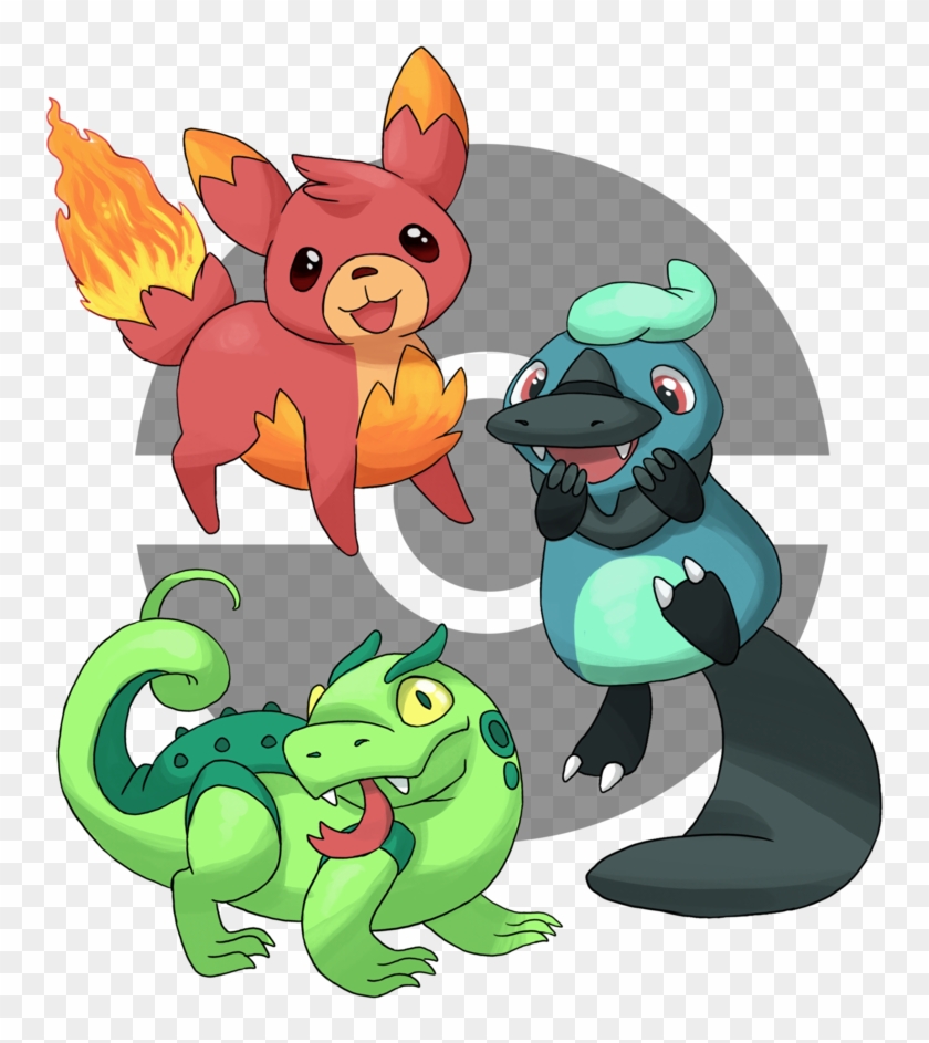 Pokemon Black And White Starters For Kids - Cartoon #892467